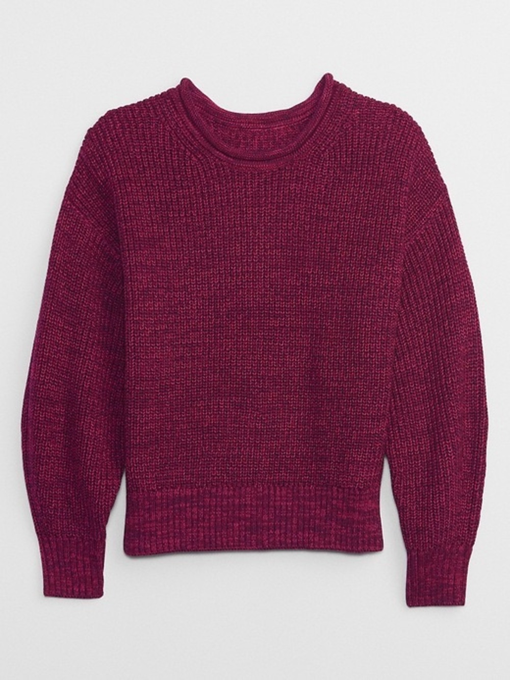 Gap Relaxed Boxy Fit Shaker Stitch Cotton Sweater